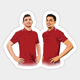 Trent Alexander-Arnold and Andrew Robertson Sticker